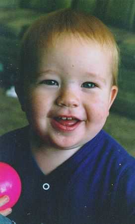 David with a ball